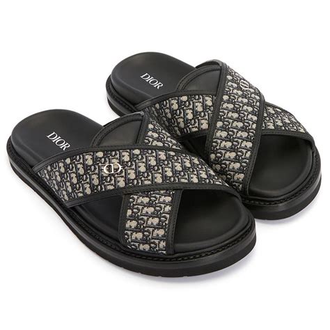 black dior slides men|christian Dior slides men.